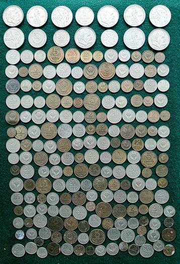 Rusland, Sovjet-Unie (USSR) Collection of 200+ coins,