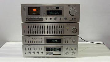 Akai - GX-M10 - EA-G80 - AT-V04 - AM-U04 Solid state stereo, Nieuw