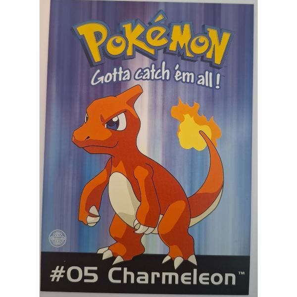 Charmeleon Postcard (2000) – Pokémon × Nintendo, Hobby en Vrije tijd, Verzamelkaartspellen | Pokémon, Nieuw, Ophalen of Verzenden