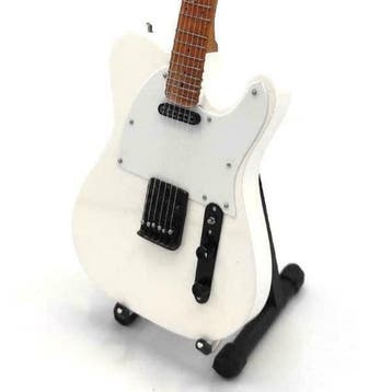 Miniatuur replica Fender gitaar - Freddy Mercury - Queen, Ophalen of Verzenden, Nieuw, Overige typen