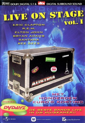 Various - Live On Stage Vol. 1 (DVD-V, PAL) 5050466142924, Verzenden, Nieuw in verpakking