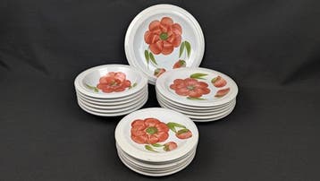 Ceramica tre C - Eetservies voor 6 (19) - Porselein -