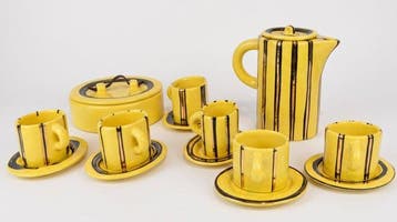 Ceramiche San Polo - Drinkservies (14) - Aardewerk - Vintage