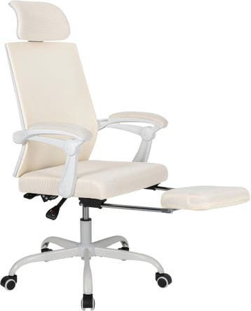HLONONE Hoekbureau met opbergruimte, 150 x 100 cm, L-gamingbureau met led, computertafel met geïntegreerd stopcontact en USB-poort, gamingtafel met lade, opbergtas en displaystandaard, wit
