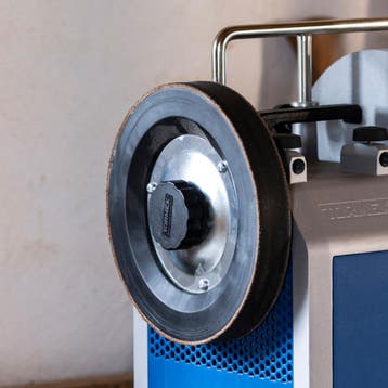 Tormek Lederen wetschijf – Ultieme precisie en duurzaamhe., Doe-het-zelf en Verbouw, Gereedschap | Slijpmachines, Ophalen of Verzenden