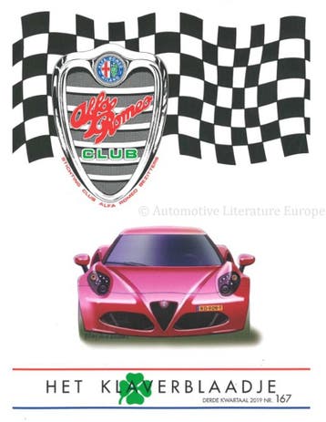 2019 ALFA ROMEO CLUB HET KLAVERBLAADJE 167 NEDERLANDS, Boeken, Nieuw, Alfa Romeo, Author