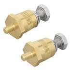 ProPlus Accupool Set M6 – Sterke Messing Accupolen met Sc., Auto-onderdelen, Ophalen of Verzenden, Nieuw