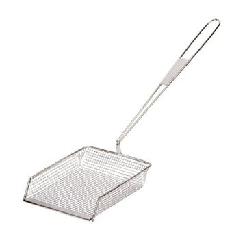 Fritesschep | RVS | Enkel Gaas | Schep 215x215mm | Lengte, Verzenden, Nieuw in verpakking