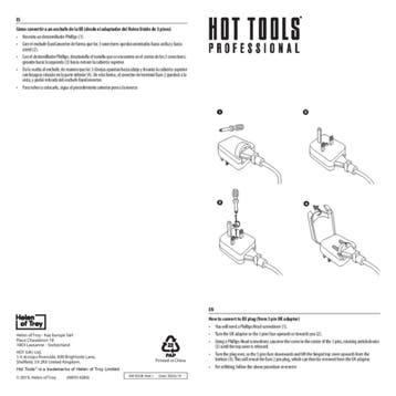 Hot Tools Professional Curl Bar Black Gold - 25mm, Ophalen of Verzenden, Nieuw, Overige typen