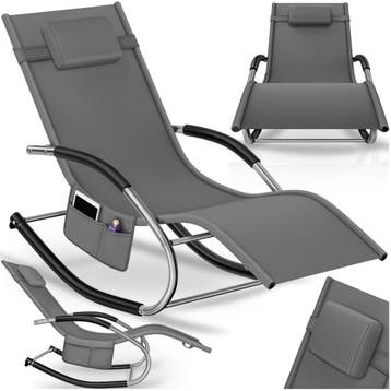 Ligstoel Taya, ergonomisch, schommelfunctie, Verzenden, Nieuw