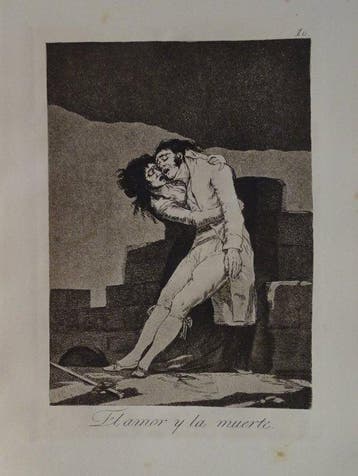 Francisco De Goya (1746-1828) - El Amor y la Muerte