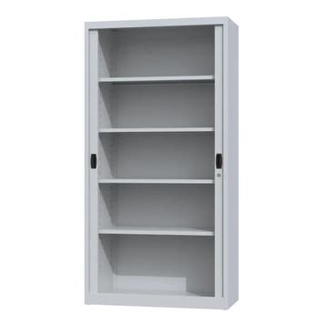 Nieuwe roldeurkast - 195x100x45cm - archiefkast - grijs, Huis en Inrichting, Kasten | Roldeurkasten en Archiefkasten, Nieuw, Metaal