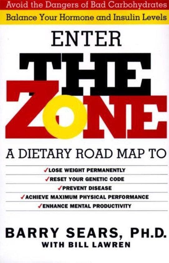The Zone 9780060391508 Barry Sears, Boeken, Taal | Engels, Gelezen, Verzenden