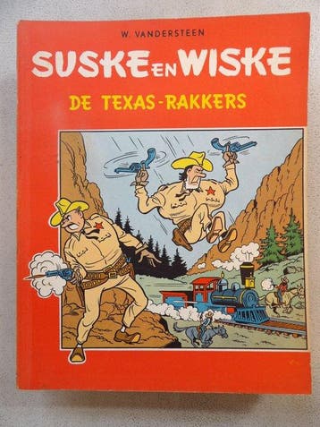 Suske en Wiske TV 37 - De Texas-Rakkers - Tweekleuren reeks, Nieuw