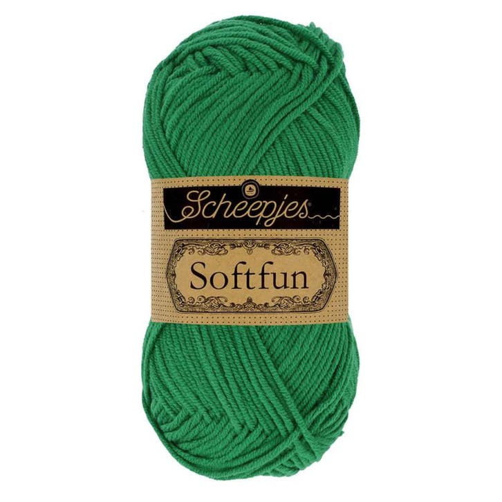 Scheepjes Softfun - 50 g - 2535 Forest, Hobby en Vrije tijd, Breien en Haken, Nieuw, Verzenden
