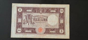 Italië. - 1000 Lire - 1947 - Pick 72c (Zonder minimumprijs)