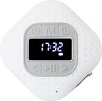 Radio - met Bluetooth - Waterbestendig - Wit - Lenco - BAR-0, Verzenden, Zo goed als nieuw