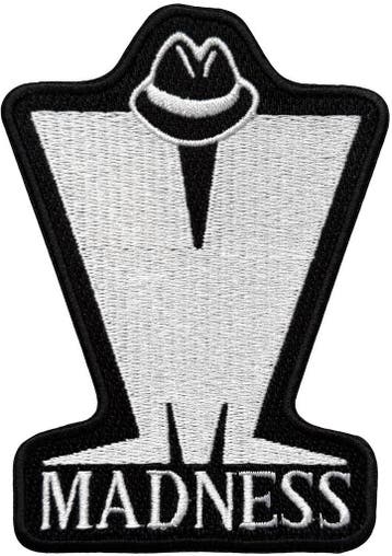 Madness - M Logo- patch officiële merchandise, Ophalen of Verzenden, Nieuw, Kleding