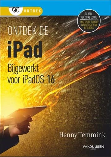 Ontdek de iPad - bijgewerkt tot iPadOS 16 | 9789463562898 |, Ophalen of Verzenden, Zo goed als nieuw, Henny Temmink
