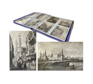 Themacollectie - Antieke gravures van steden en uitzichten