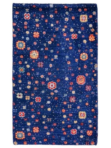 Gabbeh - Vloerkleed - 87 cm - 58 cm - Handgeknoopt uit wol, Nieuw