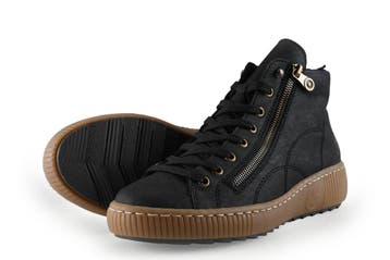Rieker Hoge sneakers in maat 41 Zwart, Kleding | Dames, Verzenden, Zwart, Rieker, Sneakers of Gympen
