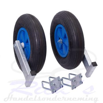 Centreerset / boeggeleider luchtband 400/480-8 – blauwe velg, Ophalen of Verzenden, Nieuw