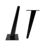 Schuin stalen pootje 15cm zwart, Ophalen of Verzenden, Nieuw