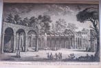 Giuseppe Vasi (1710-1782) - Teatro diverdure nella Villa