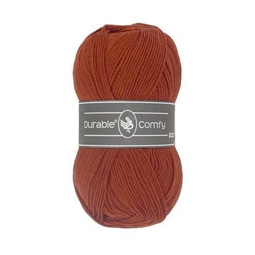 Durable Comfy 2210 Caramel - Haakgaren / Breigaren, Ophalen of Verzenden, Nieuw, Breien of Haken, Wol of Garen