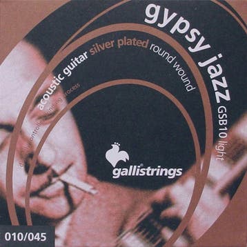 Galli GSB-10 Silverplated Roundwound Akoestische Gitaar, Muziek en Instrumenten, Ophalen of Verzenden, Nieuw