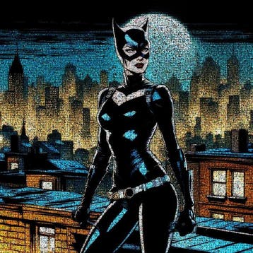 David Law - Crypto Catwoman III, Antiek en Kunst