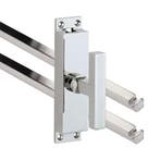 Kruk-espagnolet Kare glans chroom inclusief 2 stangen, Verzenden, Nieuw