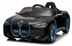 BMW i4 metallic zwart, 12V, dubb motoren, eva, leder, 2.4ghz, Ophalen of Verzenden, Nieuw