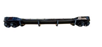 Diffuser geschikt voor Golf 8 | 8R-Look | 2020-2024 | Black, Volkswagen, Nieuw, Ophalen of Verzenden, Achter