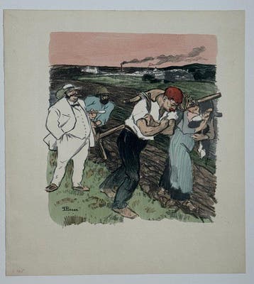 Théophile-Alexandre Steinlen - Cent Millions (One Hundred