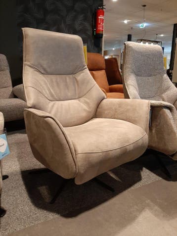 Relaxfauteuil Clay **SHOWROOMMODEL**, Nieuw