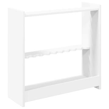 vidaXL Biljartkeu standaard Bewerkt hout 60 x 20 x 57 cm Wit, Verzenden, Nieuw