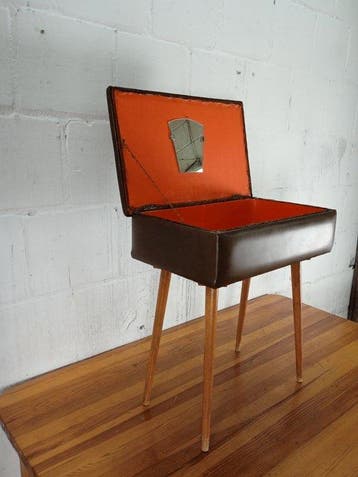 Kabinet - Hout, Metaal, Composiet, Glas