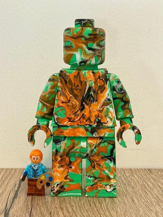 Fait maison - (MOC) Minifigure LEGO grand format 16,5 cm –, Kinderen en Baby's, Speelgoed | Duplo en Lego