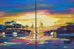Janusz Kik (1956) - Retour À La Baie, Antiek en Kunst, Kunst | Schilderijen | Klassiek