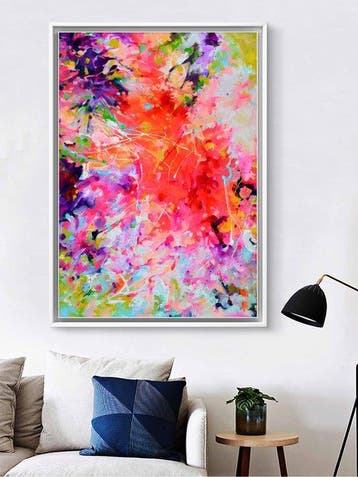 Roxana Soos - Vibes 20 - Ready to Hang 100x70x4 cm
