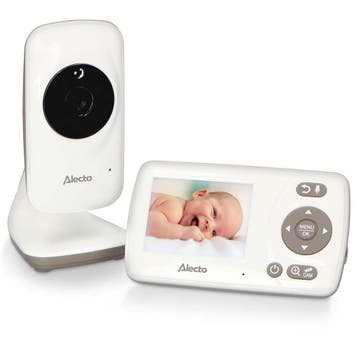 Alecto Video babyfoon met 2,4 inch kleurenscherm, Kinderen en Baby's, Ophalen of Verzenden, Nieuw, Terugspreekfunctie