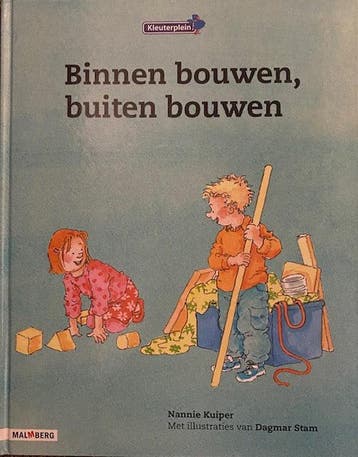 Kleuterplein versie 2 Prentenboek Binnen bouwen, buiten bouw, Verzenden, Nieuw