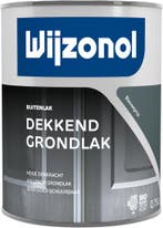 Wijzonol Dekkend Grondlak Blauwgrijs 750 ml, Ophalen of Verzenden, Nieuw