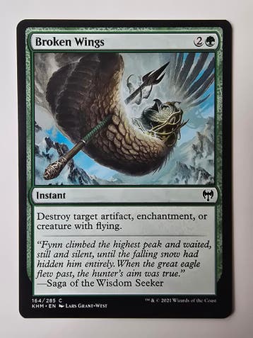 BROKEN WINGS (KHM) (164/285 C) (MTG) (TRADING CARD), Verzenden, Gebruikt