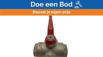 Bieden: Stainless Steel 3-Way Ball Valve DN50 / 2 Inch for, Ophalen of Verzenden, Nieuw, Kombuis en Sanitair, Zeilboot of Motorboot