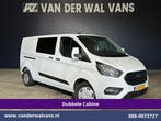 Ford Transit Custom | 2.0 TDCI 130pk L2H1 Dubbele Cabine, Gebruikt, Euro 6, Wit, Dealer onderhouden