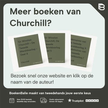 Memoires van de tweede wereldoorlog 7 / Memoires van de, Boeken, Verzenden, Gelezen, Churchill