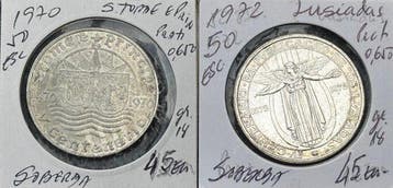 Sao Tomé en Príncipe / Portugal. Lote de 2 Grandes Moedas